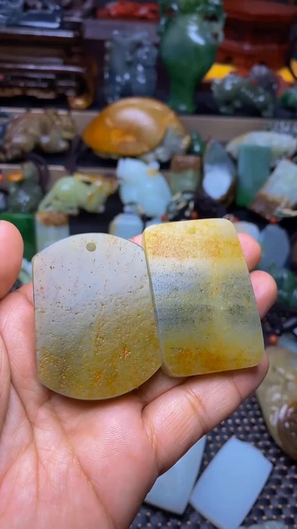 【闪购商品】和田玉挂件未镶嵌1