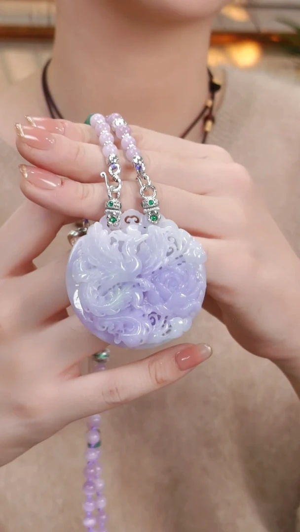 颈饰未镶嵌翡翠国风