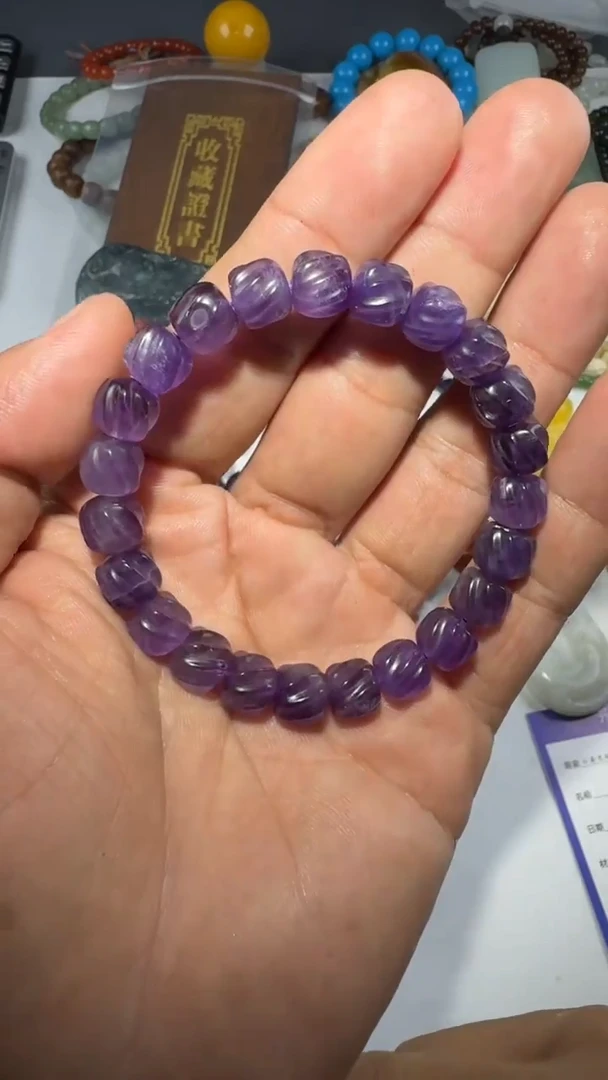 水晶手串未镶嵌手串