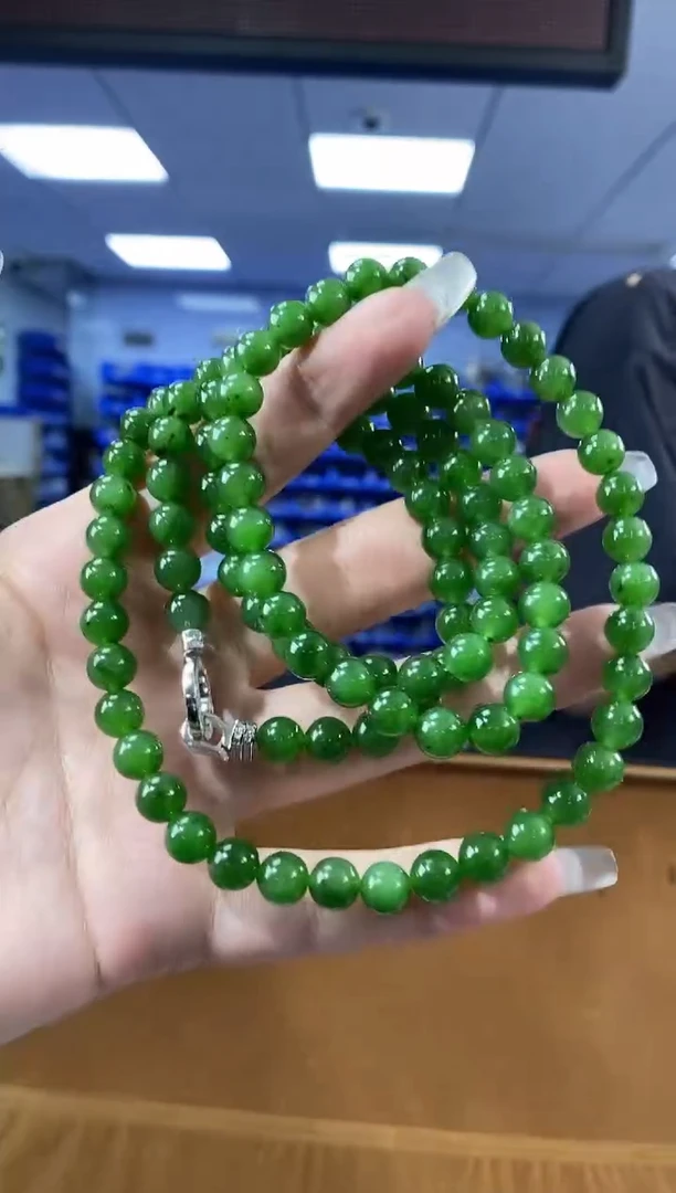 和田玉未镶嵌项链CL7216