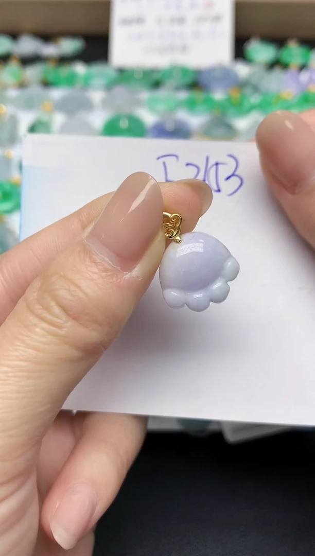 颈饰未镶嵌翡翠天然缅甸A货翡翠百元以上9元证书费自理