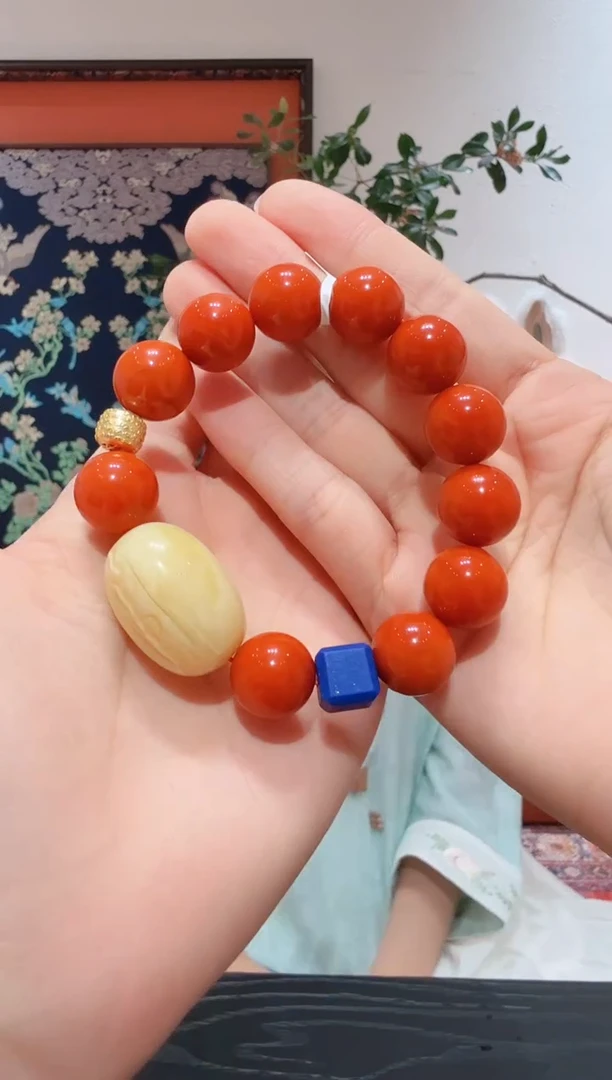 手串未镶嵌南红玛瑙南红