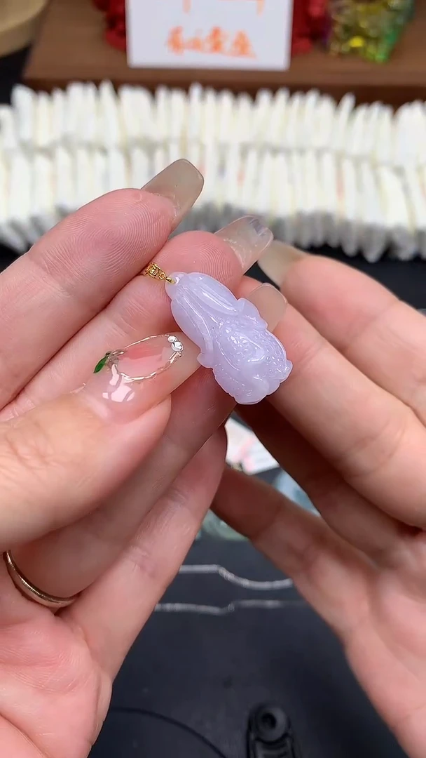 【闪购商品】翡翠吊坠(不含链)18K金镶嵌MS156225