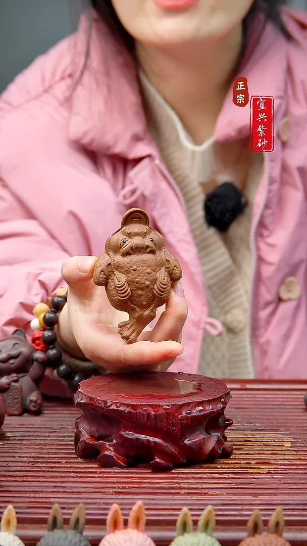 紫砂茶宠宜兴紫砂茶宠摆件