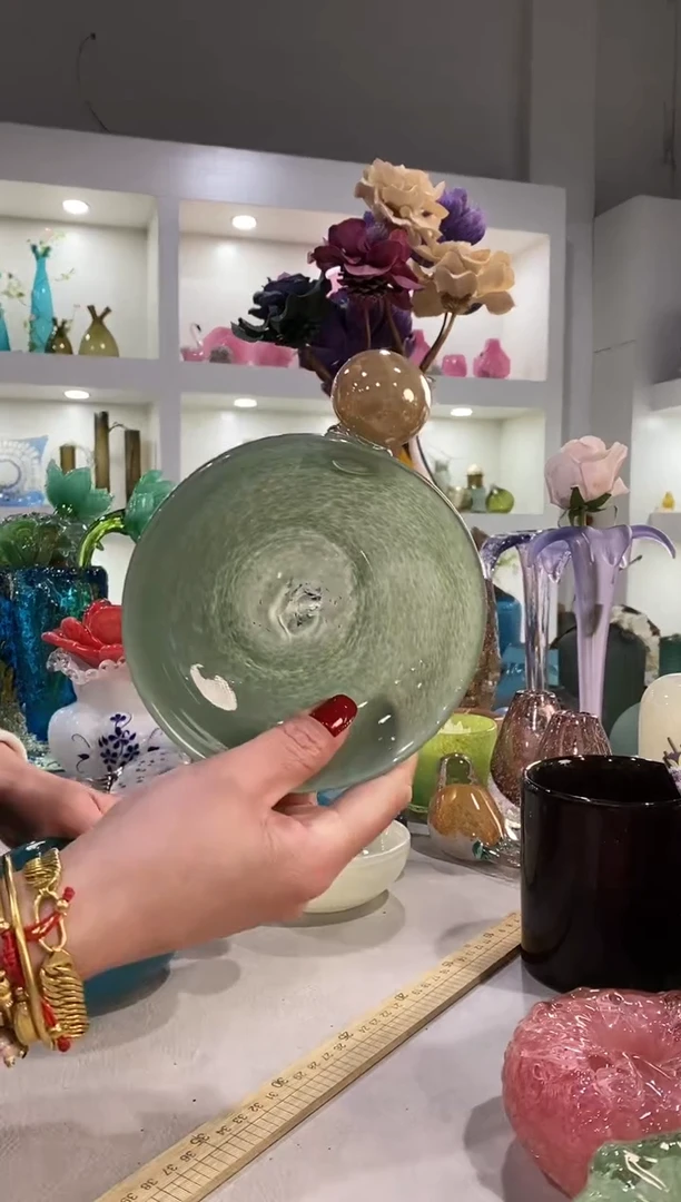 慕忆家手作琉璃花瓶