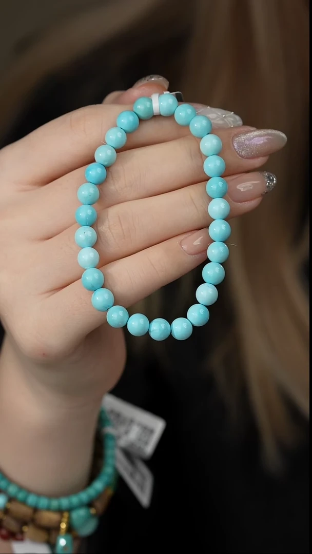 【闪购商品】绿松石单圈未镶嵌Q06（多样性发一件）6mm+