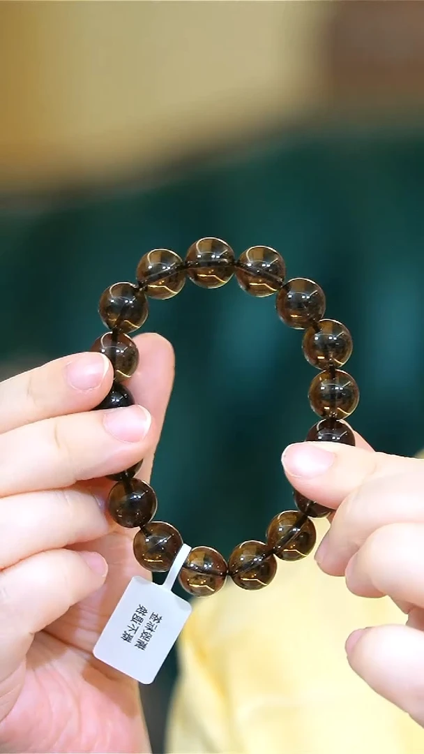 手链未镶嵌水晶茶晶单圈手链