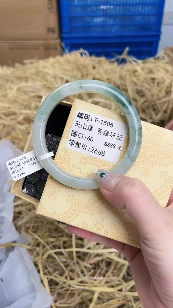 未镶嵌手镯石英质玉T-1505