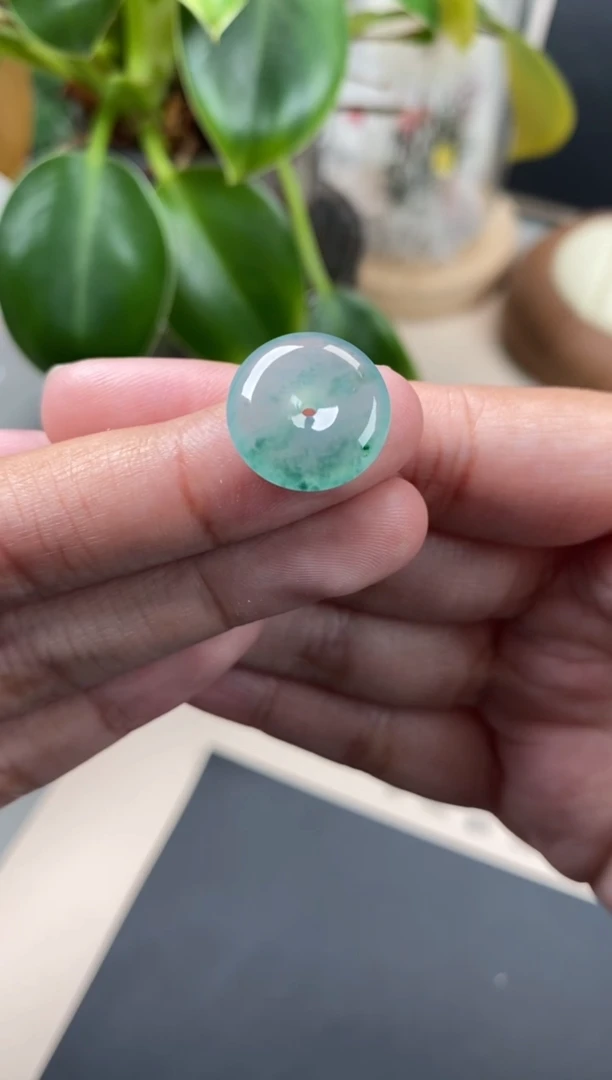 【闪购商品】翡翠颈饰未镶嵌翡翠冰晴平安扣