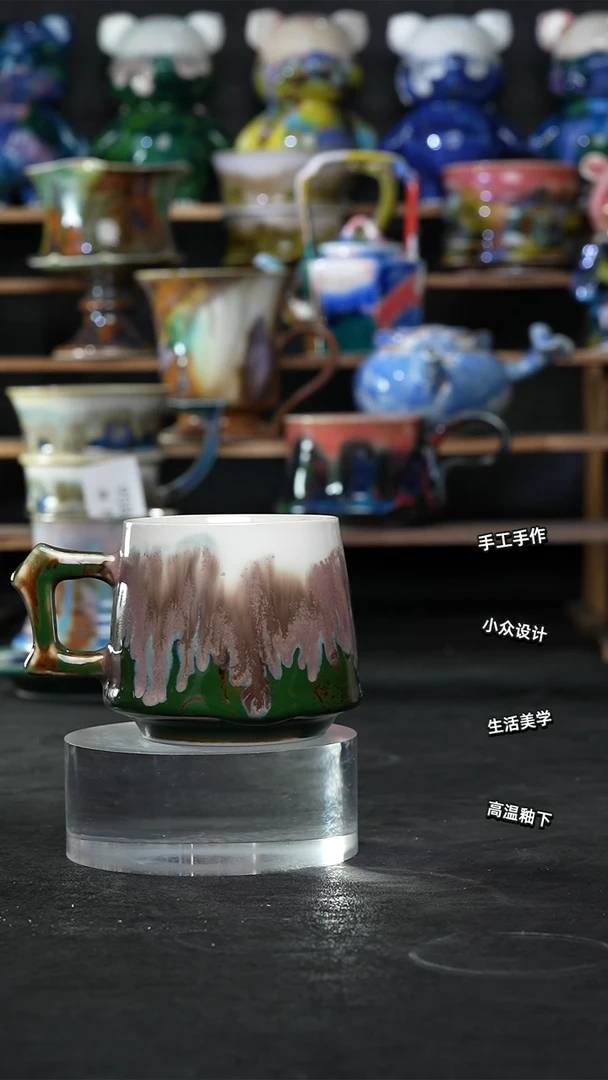 设计师款景德镇森涩手创陶瓷（食品级）027