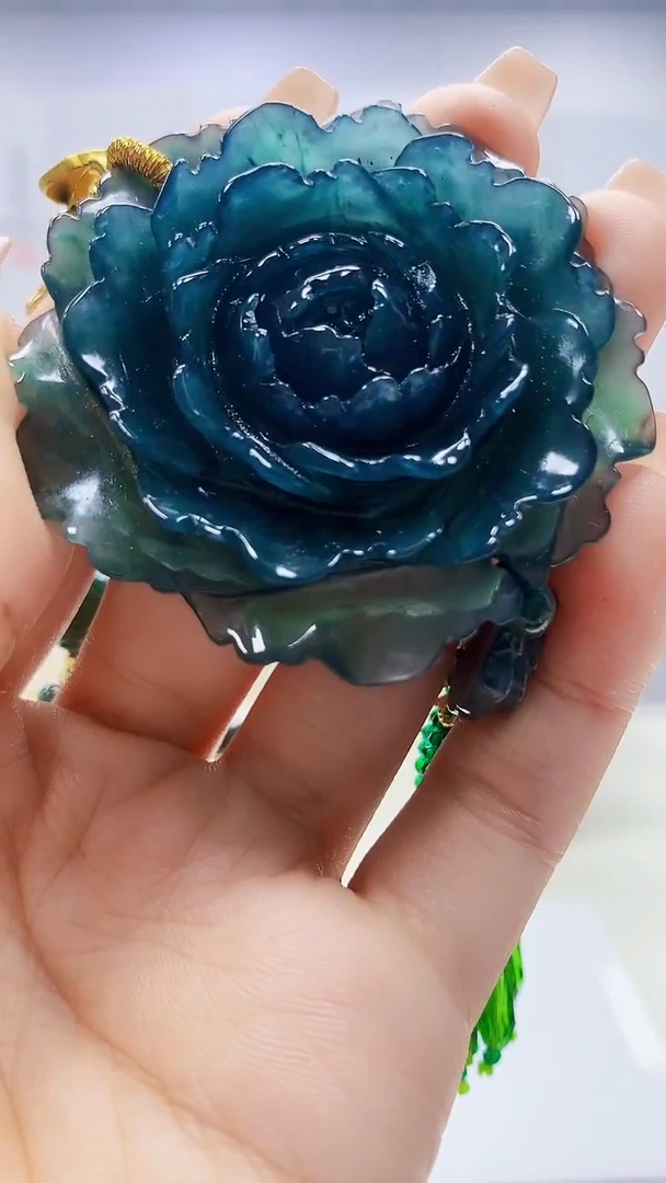 未镶嵌定制翡翠3495ty-毛货挂件27