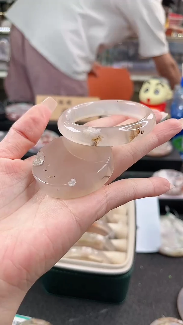 未镶嵌手镯石英质玉52圈口（赠品镯心）6