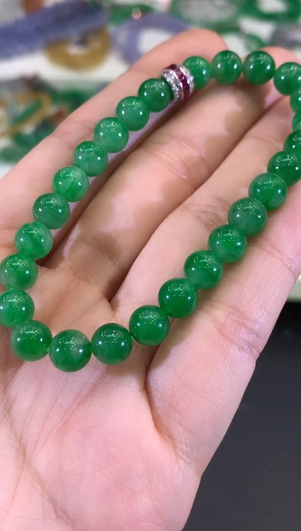 未镶嵌手串翡翠?****?B200