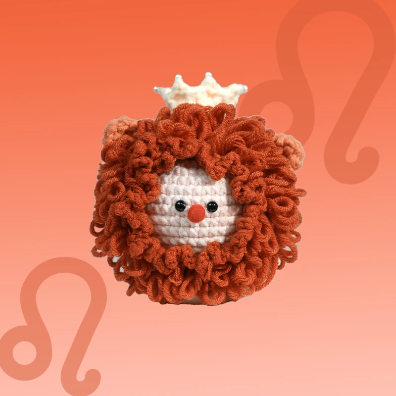 织到｜【狮子座】星座钩织新手DIY手工编织材料包图解