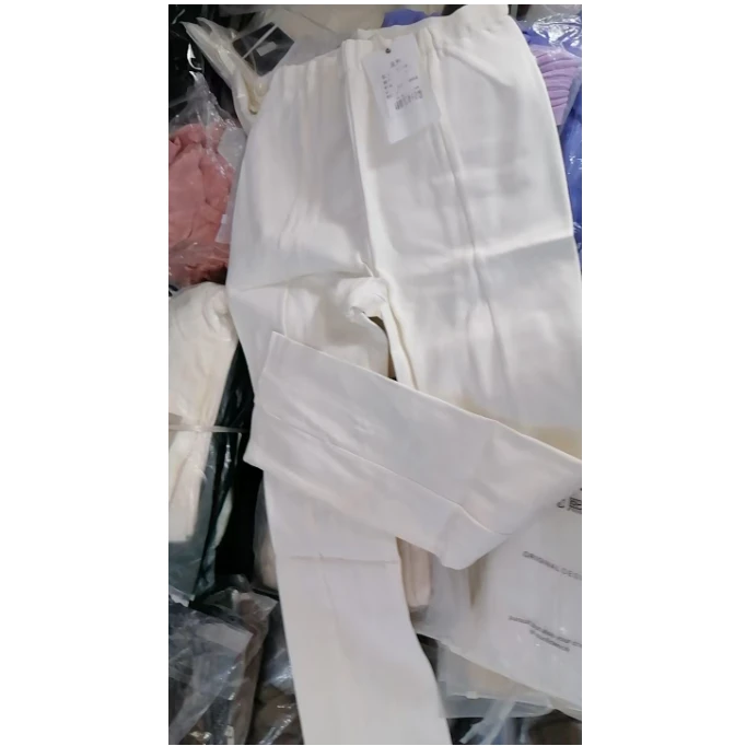 【慧姐】洋气白带小脚裤【13800】