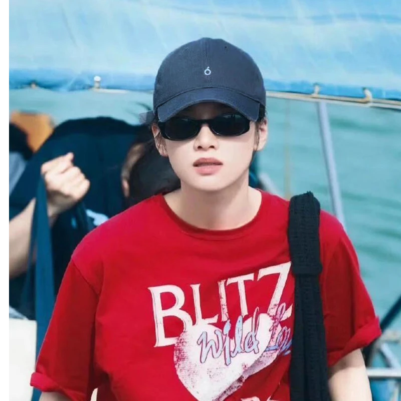 张婧怡同款明星百搭棒球帽子女2025新款软顶遮阳帽韩版休闲鸭舌帽
