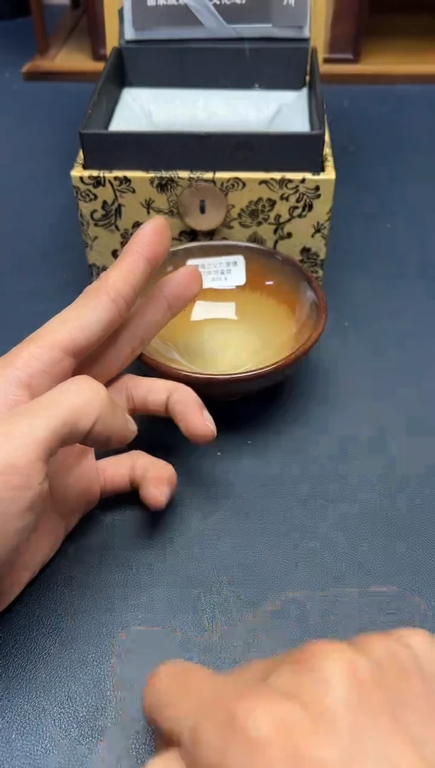 茶盏寒*雪建盏主人杯---------------