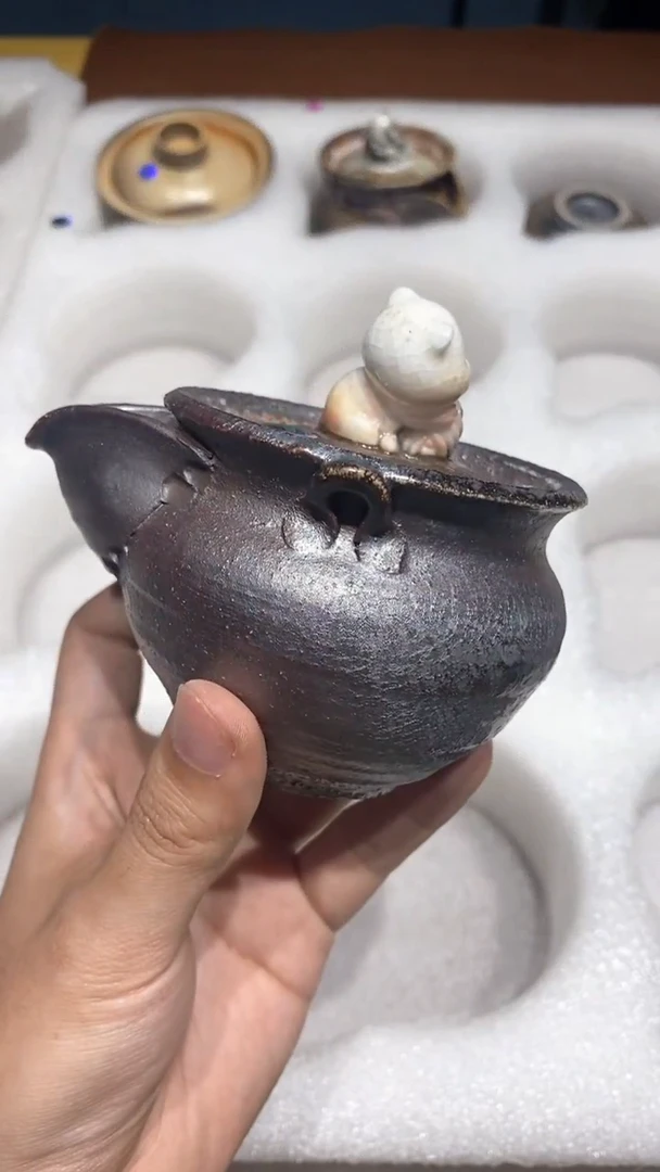 奢瓷/瑞寅柴烧茶器（宝瓶）038