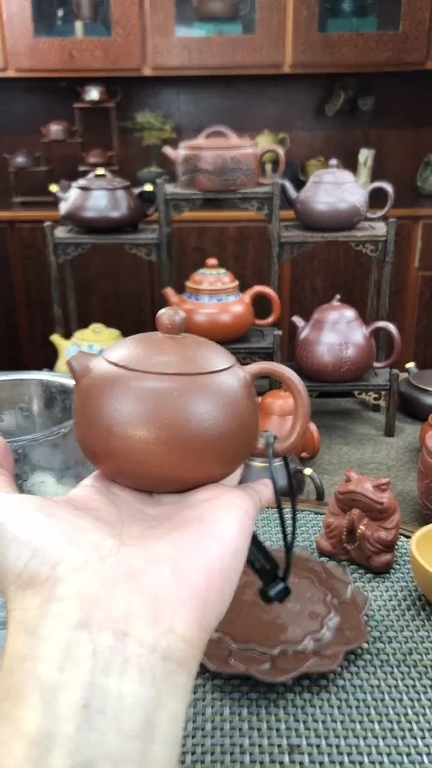 茶壶紫砂底槽清小西施130cc