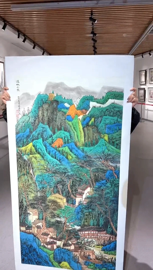 国画国画SS-1201556-张跃华央创美术馆精品定制备案作品