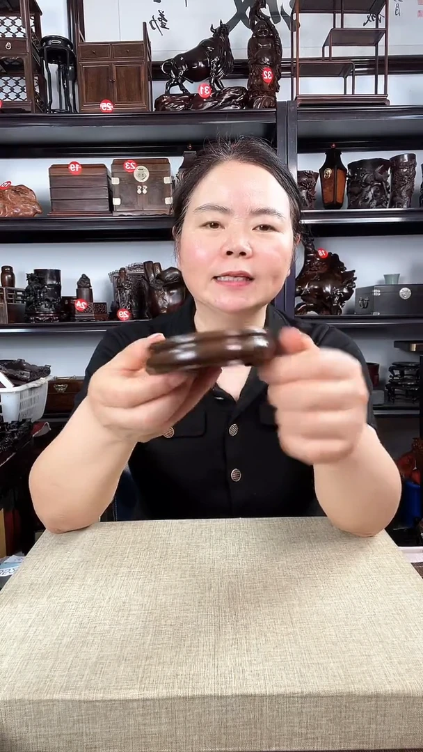 木实心圆老李红木工艺品