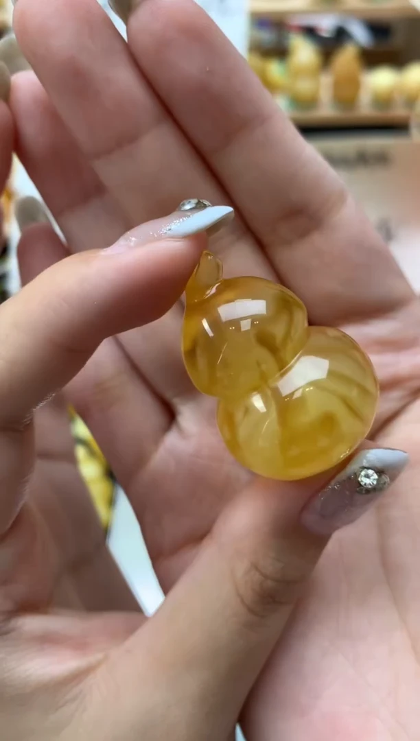 琥珀未镶嵌珠宝奇石019琥珀蜜蜡微瑕