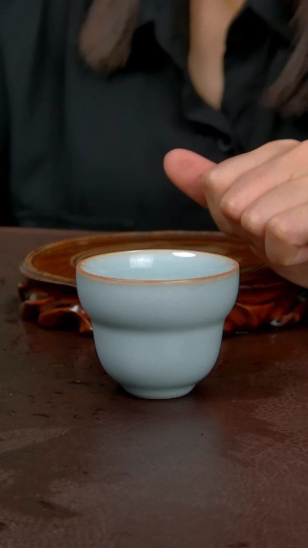 一级天青葫芦杯 带礼盒