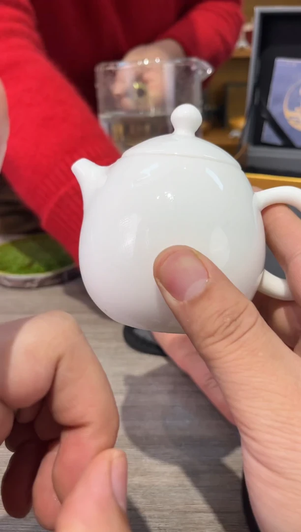 【闪购商品】白壶加证书加礼盒茶具