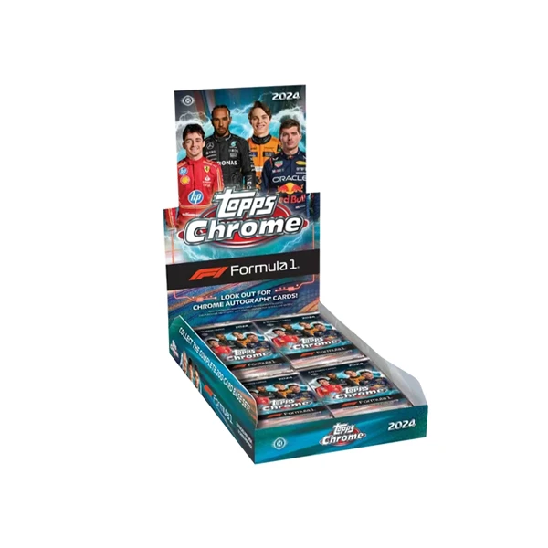 【拆盒】2024 Topps F1 Chrome Hobby 收藏卡（下单默认代拆）
