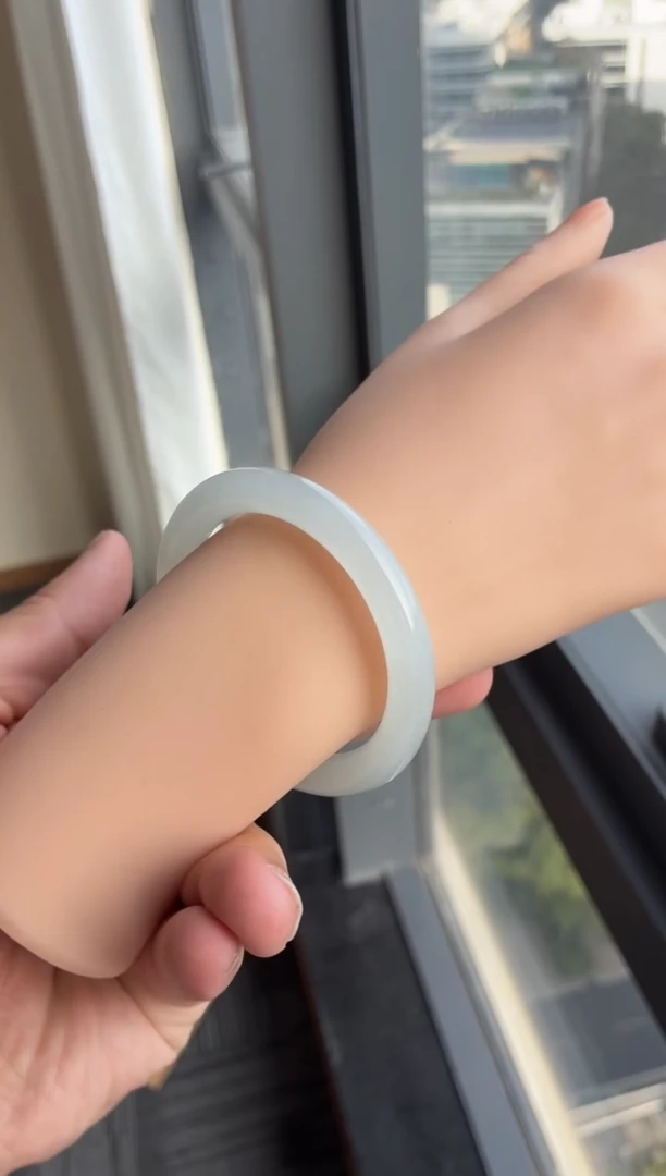 未镶嵌手镯翡翠54号52.4*8.8*8.7圆条