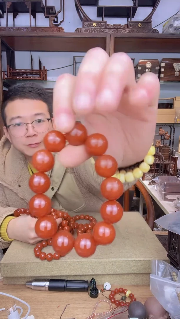 【闪购商品】乌木类书架563玛1.8单圈手串