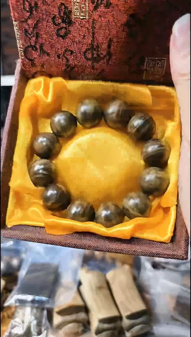 【闪购商品】金丝楠2.0阴沉绿高货手串