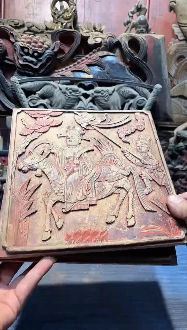 【闪购商品】香樟木老木雕老物件