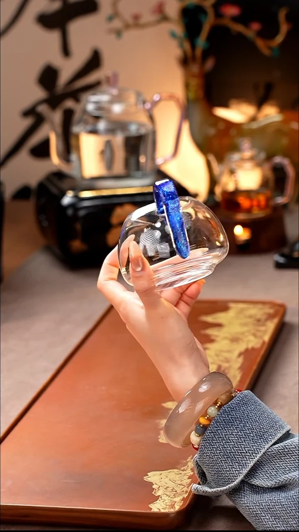 禾器/中号淡然茶海/宝蓝金