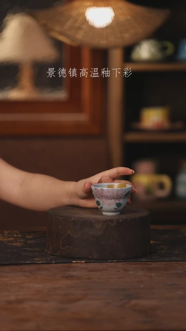 景德镇高温釉下手绘陶瓷355