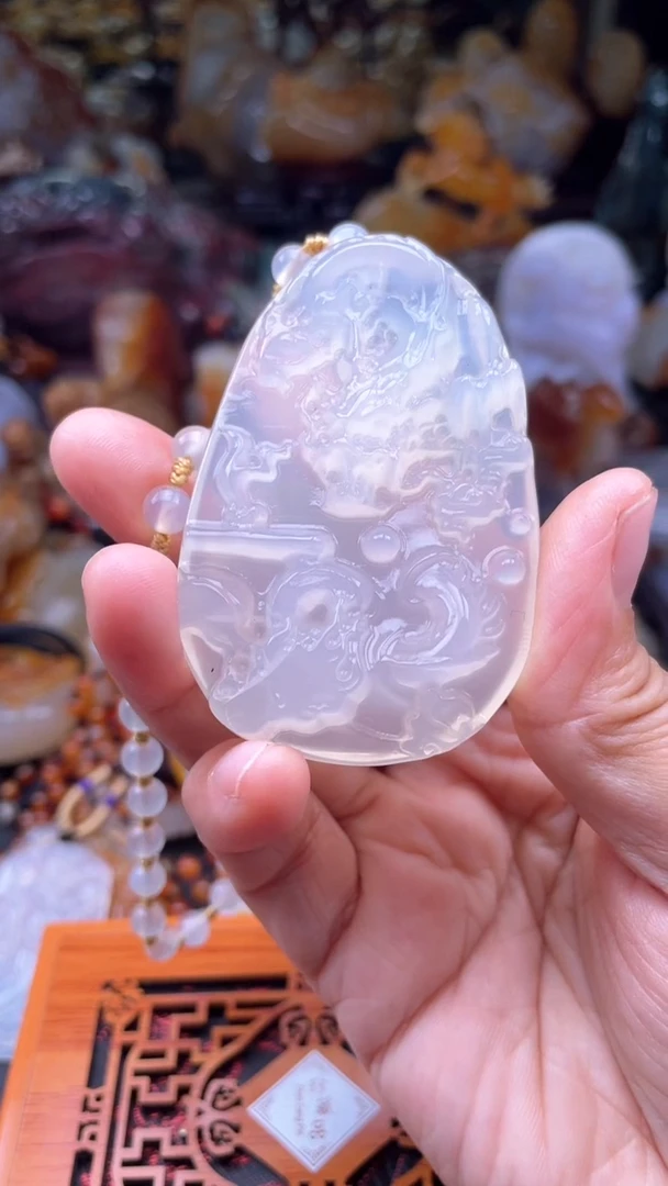 【闪购商品】玛瑙/玉髓颈饰未镶嵌AA