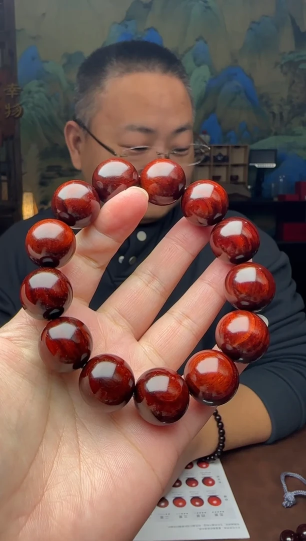 手串/手链小叶紫檀宁**航1.8*13颗原汁原味老料