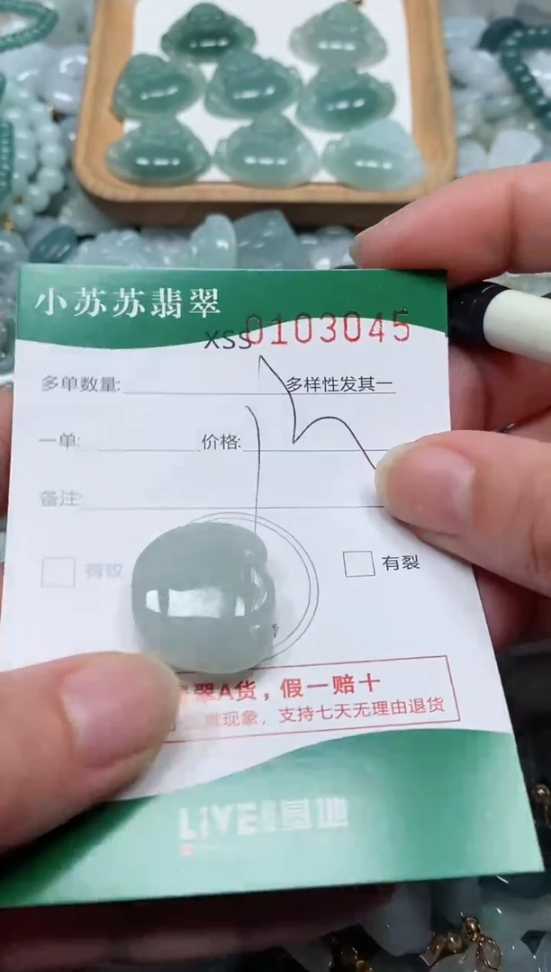 【闪购商品】翡翠颈饰未镶嵌闪购商品0103045