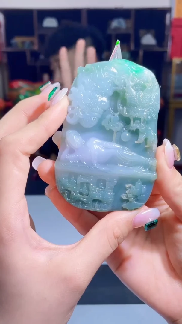 【闪购商品】翡翠吊坠(不含链)未镶嵌E67