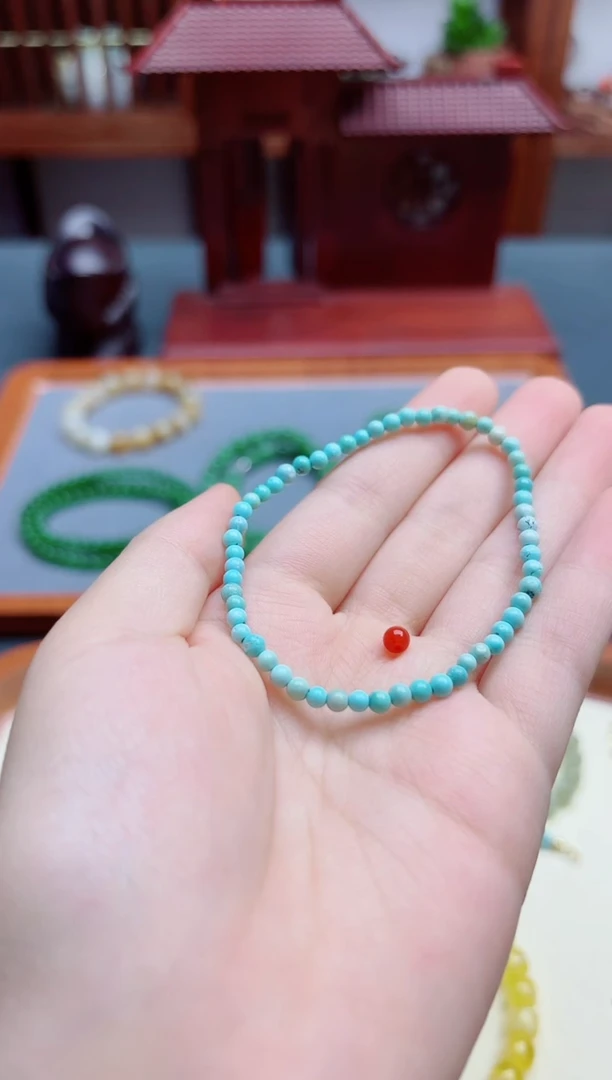 玛瑙/玉髓手串未镶嵌玛瑙3+mm手串*1 ZD多样发一