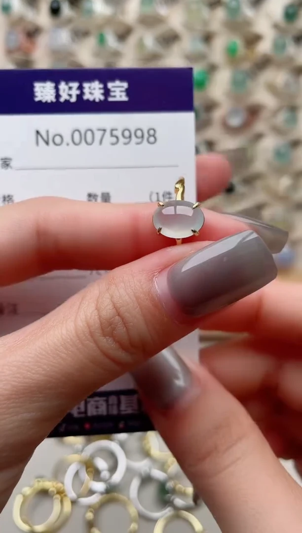 【闪购商品】翡翠戒指银S925镶嵌........