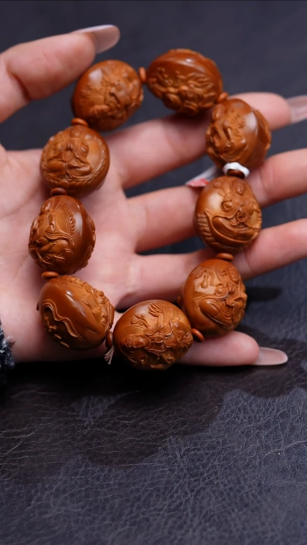 手串/手链橄榄核八宝法相观音