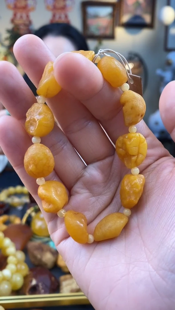 【闪购商品】未镶嵌琥珀手串手串