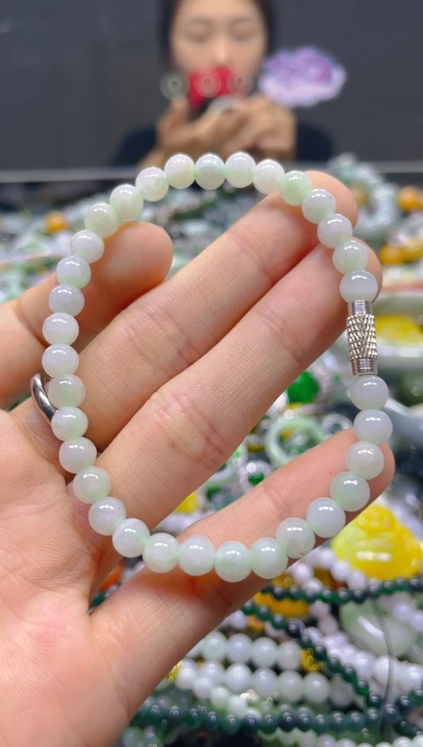 颈饰未镶嵌翡翠5MM
