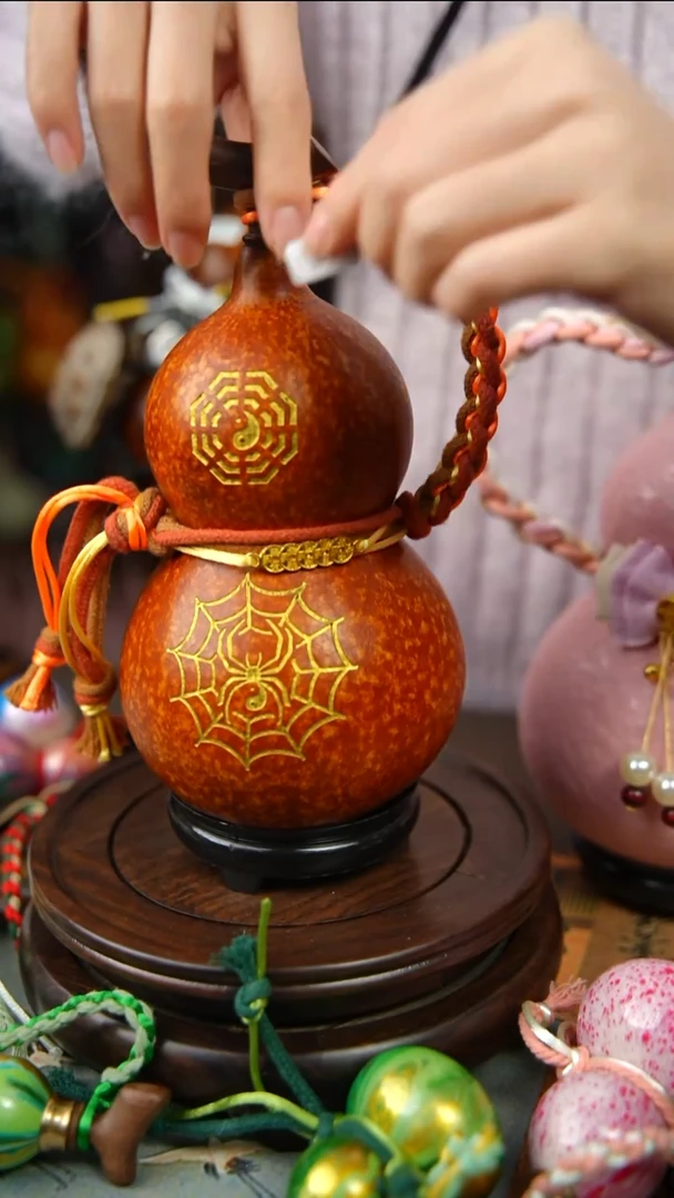 602号600ml左右非遗大漆酒葫芦