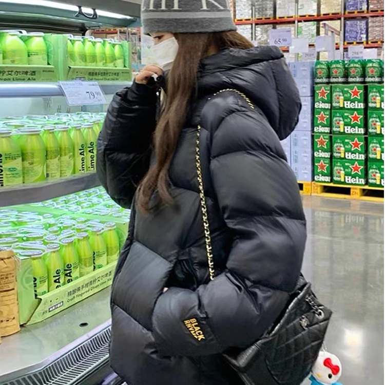 2024新款黑色百搭短款羽绒服