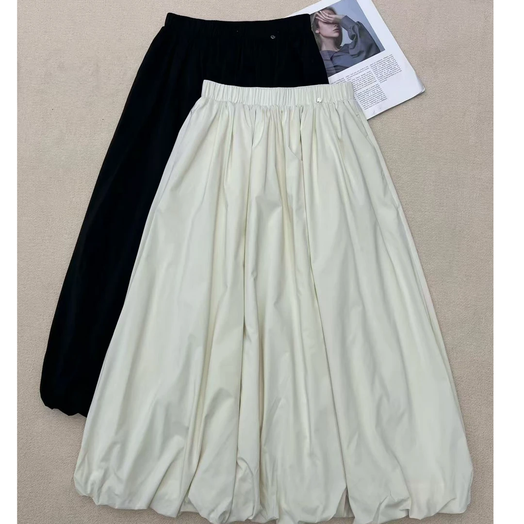 D31268南油爆款气质时尚花苞裙