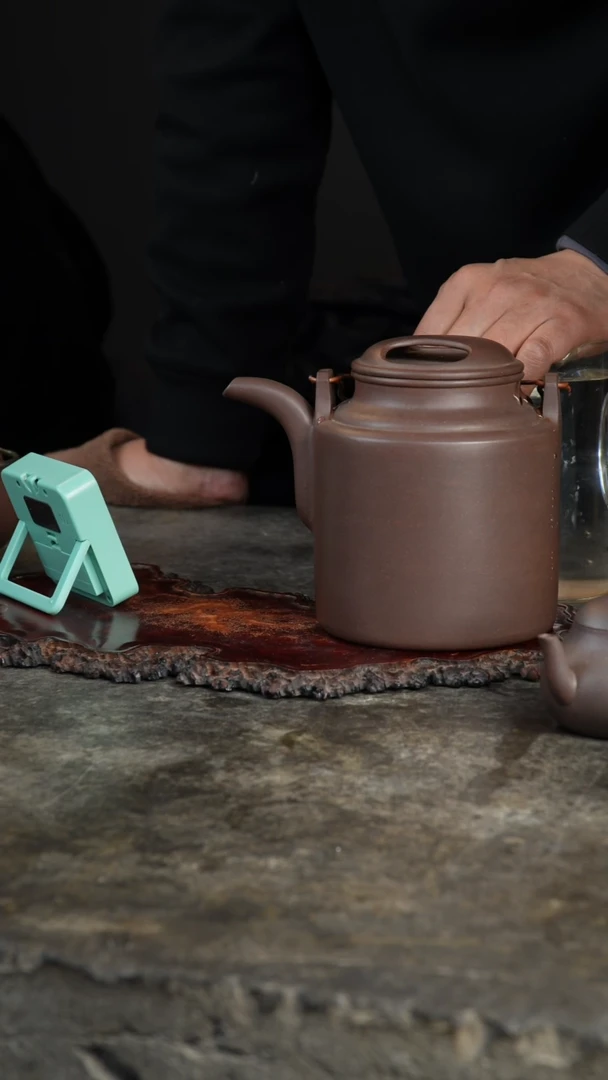 【闪购商品】紫砂茶壶老紫泥洋桶