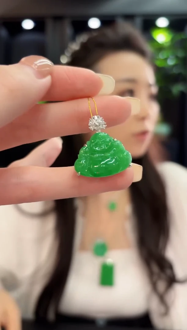 吊坠(不含链)未镶嵌翡翠 缅料A货/支持复检/一件