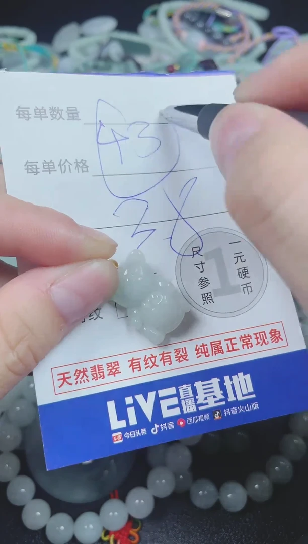 翡翠未镶嵌颈饰43